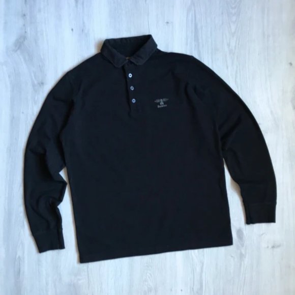 Black Barbour Long Sleeve Shirt - Picture 1 of 5